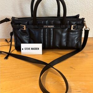 Steve Madden Elegant Black Satchel